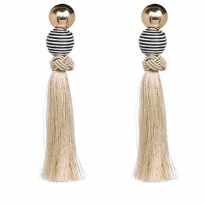 NEW Handmade Statement Long Tassel Earrings